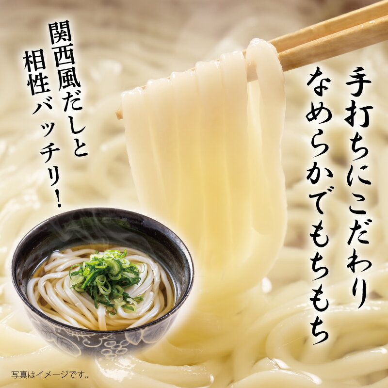 【ふるさと納税】麺名人 なにわうどん 15食 個包装