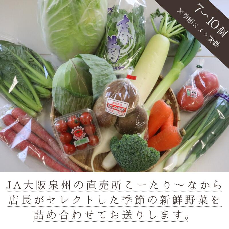 【ふるさと納税】直売所店長セレクト季節の野菜セット（小）