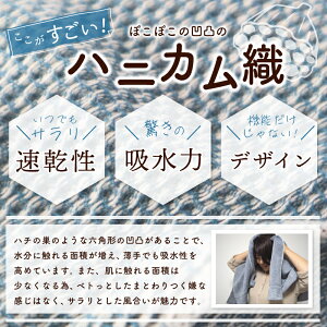 【ふるさと納税】＼最短5営業日以内発送／ バスタオル セット ハニカム織 4枚 日本製 無地 綿100％ 薄手 吸水性 速乾性 ワッフル 速乾 柔らかい 吸水力 泉州南部織 720匁 ワインレッド ブルーグリーン ベージュ グレー 日常使い 日用品 大阪府 泉佐野市 送料無料 新生活