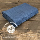 【ふるさと納税】Raggamuffin バスタオル ネイビー 1枚 高級 泉州タオル 135 x 64cm 綿100% スーピマ綿 オーガニック 日本製 しなや...