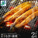 【ふるさと納税】【訳あり】 数量限定 老舗 五郎藤 関西風地焼き 国産 有頭旨鰻 1尾 170g前後 / 2尾 計 約340g前後 うなぎ 蒲焼き 炭火 たれ ...