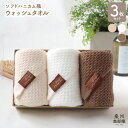 【ふるさと納税】【ギフトボックス】泉州南部織 ウォッシュタオル 3枚