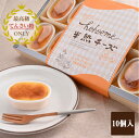 【ふるさと納税】 半熟チーズ 10個入り チーズケーキ 3種類のチーズ クリームチーズ てんさい糖 使用 とろける食感 チーズ ケーキ デザート スイーツ おや...