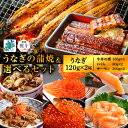 【ふるさと納税】【食べ比べ】 五郎藤 国産 関西風 地焼き 有頭旨鰻 黒毛和牛で作った牛丼の素 / いくら醤油漬け / アトランティックサーモン 無地熨斗なし ...