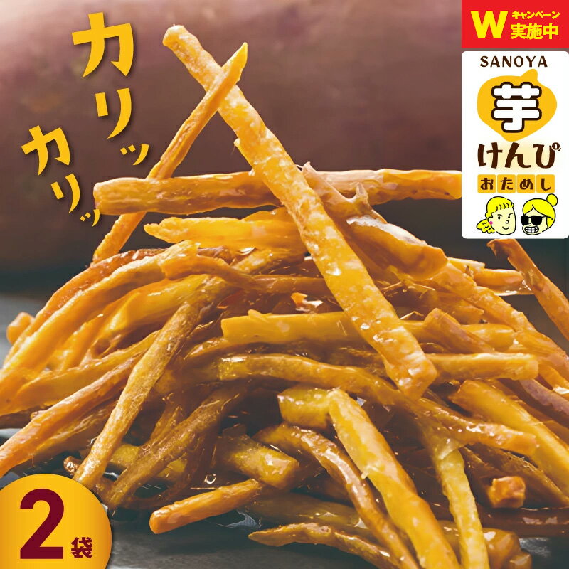 芋けんぴ 80g × 2袋 お試し 特別規格 55キャンペーン 国産 さつまいも 旨味凝縮 芋匠さのや こだわり 手切り 手作り 独自製法 カリカリ 食感 お菓子 和菓子 おやつ おつまみ お取り寄せ 大阪府 泉佐野市 送料無料 さのやCP