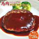 【ふるさと納税】\選べる/ 馬肉ハンバーグ 総量 720g / 1.2kg / 2.4kg 特別規格 55キャンペーン 個包装 ハンバーグ 馬肉 高タンパク 低...