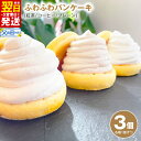 【ふるさと納税】\最短翌日~5営業日以内発送/ パンケーキカフェcafeblowの「ふわふわパンケーキ」 3種3個(紅茶 コーヒー プレーン)