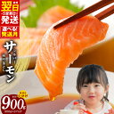 【ふるさと納税】シルバーサーモン 切り落とし 900g 小分け 300g×3パック サーモン 銀鮭 鮭 刺身 海鮮丼 サラダ カルパッチョ 食品 最短 翌日発送 5営業日 泉佐野 泉佐野市 お取り寄せ お取り寄せグルメ 冷凍 訳あり 送料無料 骨取り 骨抜き