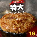 【ふるさと納税】黒毛和牛入り 特大ハンバーグ 200g × 8個 特別規格 55キャンペーン 黒毛和牛 冷凍 小分け 個包装 お弁当 惣菜 おかず 焼くだけ 簡...