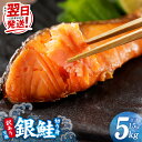【ふるさと納税】圧倒的企業努力 総合1位 最短翌日 銀鮭 1.5kg ~ 5kg 訳あり 切り身 サイズ 不揃い 発送時期が選べる 楽天限定 定期便 塩分控えめ 焼くだけ 簡単便利 冷凍 魚 魚介類 ランキング 5営業日 発送 大好評 大阪府 泉佐野市 KGCP 送料無料