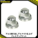 【ふるさと納税】リアクッションマウントナット2個入(プレーン/シルバー)SP武川バイクパーツ(06-06-0033)【1384435】