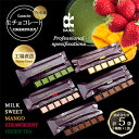 【ふるさと納税】【プロ仕様】生チョコレート詰め合わせ(スイート ミルク イチゴ 抹茶 マンゴー) 5種類×1袋【配送不可地域:離島】【1371394】