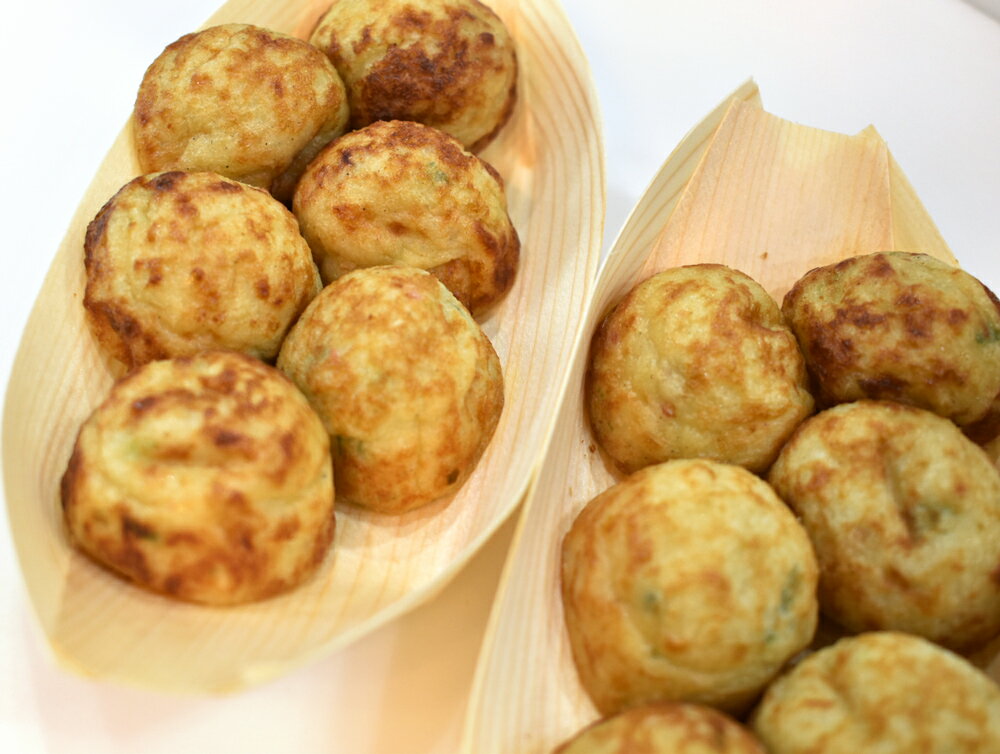 【ふるさと納税】米粉100% たこ焼 (だし醤油味)｜冷凍たこ焼 おつまみ 惣菜 簡単調理 冷凍 個包装 小分け [0251]のサムネイル