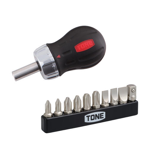 TONE トネ ラチェットスタビードライバーセット RSD10S 15001-30025152|トルクレンチ デジタル 工具 整備士 自動車 バイク DIY 日本製 メンテナンス