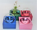 【ふるさと納税】アルミ一輪挿し(一連)おしゃれ お花 フラワーベース 花瓶 シンプル 4色展開