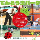 【ふるさと納税】てんとう虫パーク 河内長野店 1日フリーパスご招待ペア(小学生以上2人)|こだわりの逸品 地域特産品 ギフト 自分用 人気 おすすめ