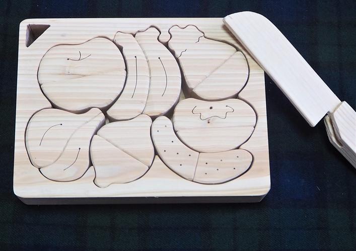 河内材ヒノキを使った ままごとパズル|こだわりの逸品 地域特産品 ギフト 自分用 人気 おすすめ