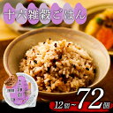 【ふるさと納税】 ご飯パック 十六雑穀ごはん 160g 12個 から 72個 お米 レトルト 食品 無添加 国産 レンジで簡単 温めるだけ ギフト 引っ越し 挨拶 内祝い お歳暮 結婚 12個 24個 48個 72個 常温 備蓄 災害 健康 ダイエット 美容 新着 ヘルシー大阪府 松原市