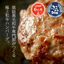 21位! 口コミ数「0件」評価「0」定期便6ヶ月 ＜創業100年老舗和牛専門卸＞黒毛和牛100%手作りOSAKAハンバーグ150g×10【冷凍 国産 黒毛和牛100% OSAK･･･ 