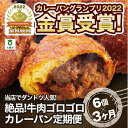 27位! 口コミ数「0件」評価「0」【3か月定期便】カレーパン 6個 牛肉 ゴロゴロ グランプリ 金賞受賞 | パン 食品 美味しい 冷凍 お取り寄せ 国産 送料無料 人気 お･･･ 