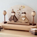 【ふるさと納税】木のぬくもりを感じる コンパクト木製雛人形セット(収納箱付き) | 木製 雛人形 コンパクト 収納箱付き 木工品 インテリア クラフト ギフト プレゼント 伝統 春 ひな祭り 日本製 伝統行事 お祝い 人気 おすすめ 送料無料