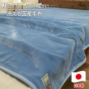【ふるさと納税】【シングルサイズ】洗える やわらか軽量アクリル毛布 ブルー1枚 MO-321-BL【1506987】