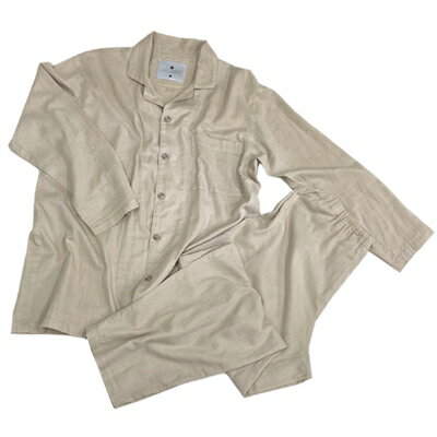 【ふるさと納税】【シングル】プレミアムガーゼ掛け布団カバー&パジャマ(男女兼用Sサイズ)色:シャンパ..