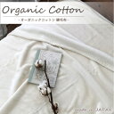 【ふるさと納税】【シングル】贅沢ふわふわオーガニックコットン綿毛布 140×200cm IV OGMM-1-IV【1417256】