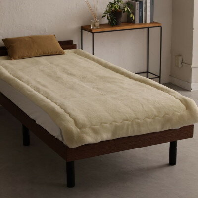 【ふるさと納税】【メリノウール敷パッド シングルサイズ】100×205cm 大阪府和泉市産【1502283】