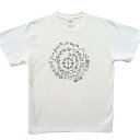 【ふるさと納税】Tシャツ カタカムナ 麻炭 白 (半袖 150サイズ)【1619671】