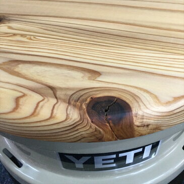 【ふるさと納税】YETI ロードアウト5ガロンバケツ用  天板 杉板 #アウトドア #キャンプ #木工品