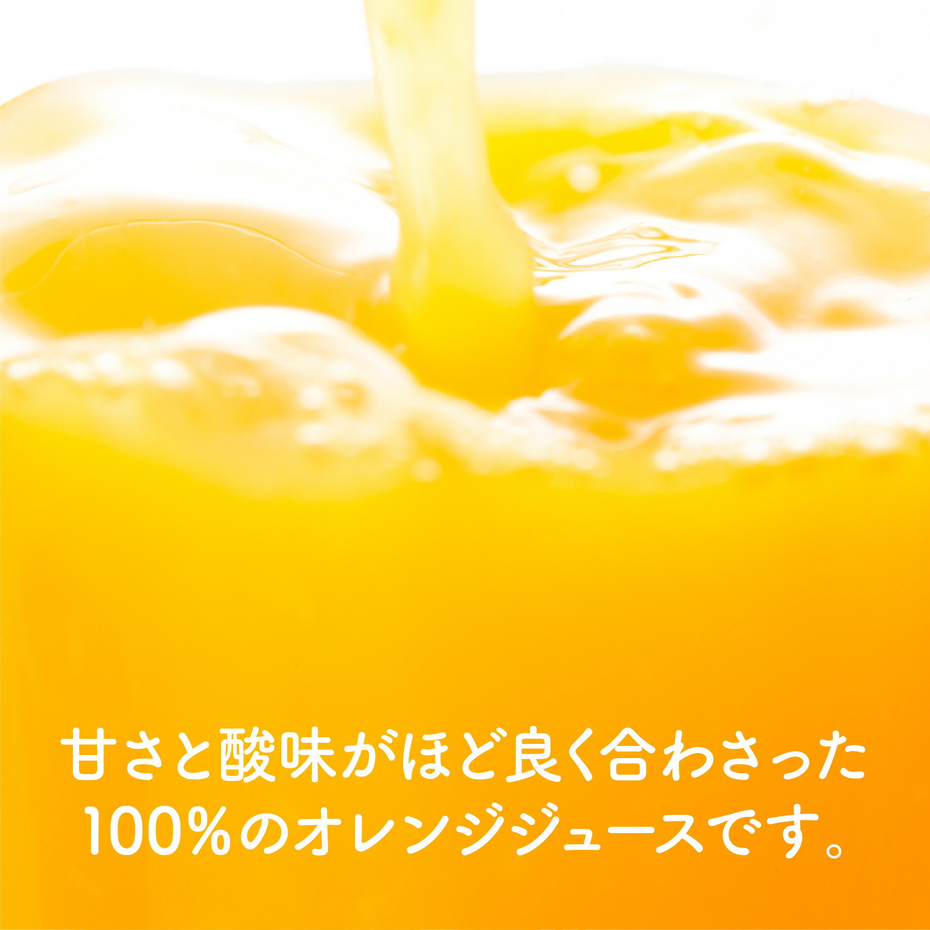 【ふるさと納税】オレンジジュース 100% 200ml 24本 紙パック 個包装 美容 健康 毎日牛乳 毎日100％オレンジ みかん ジュース (EU010-SJ)