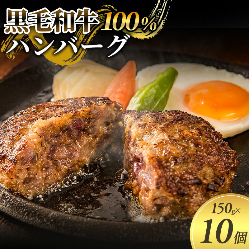 23位! 口コミ数「0件」評価「0」黒毛和牛 100％ ハンバーグ 150g 10個 セット 国産 牛壱 国産牛100％ 黒毛和牛100％ 冷凍 惣菜 おかず 真空パック 煮込･･･ 