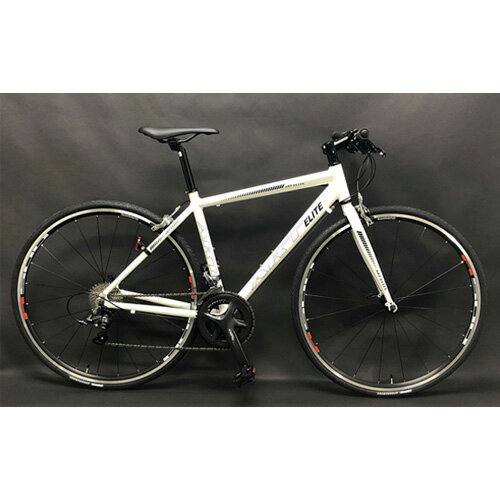 A660F[ホワイト]フレームサイズ500mm / クロスバイク 自転車 16段変速 シマノパーツ 組立簡単 大阪府