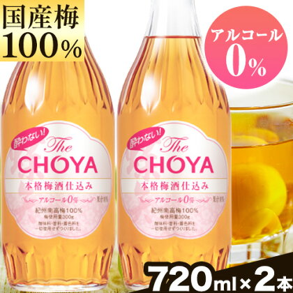 酔わないThe CHOYA 本格梅酒仕込みセット 羽曳野商工振興株式会社《30日以内に出荷予定(土日祝除く)》大阪府 羽曳野市 梅酒 ノンアルコール 梅 酒 CHOYA チョーヤ チョーヤ梅酒 お酒