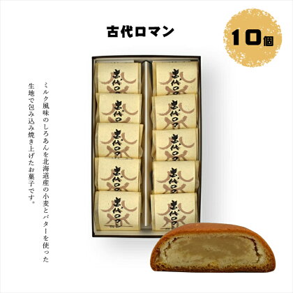 古代ロマン 10個入【ギフト プレゼント 贈り物 お中元 お歳暮 お持たせ おかし お土産 スイーツ 手土産 贈答品 大阪府 門真市 】