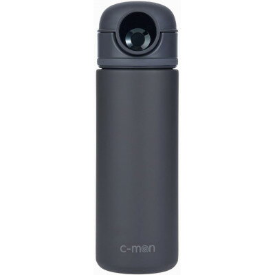 シーモン(c-mon) 指紋センサー付き真空断熱ボトル 水筒 保温保冷 シアーブラック