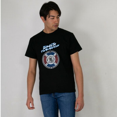 【ふるさと納税】高石市 マンホールTシャツ 黒 XLサイズ【1384084】