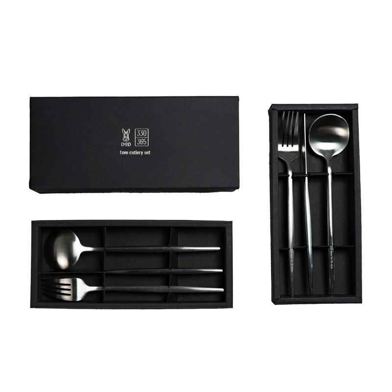 [DOD] fave cutlery set(DH1-012-SL-M)[ DOD 330 カトラリー セット スプーン フォーク ナイフ キッチン用品 日用品 雑貨 ギフト プレゼント 送料無料 ]