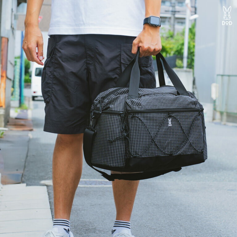 [DOD] ツォイツォイボストン( BA151-BK )[ DOD カバン ボストンバッグ 32Lサイズ 大容量 耐久性 軽量 便利 雑貨 ギフト プレゼント 送料無料 ]