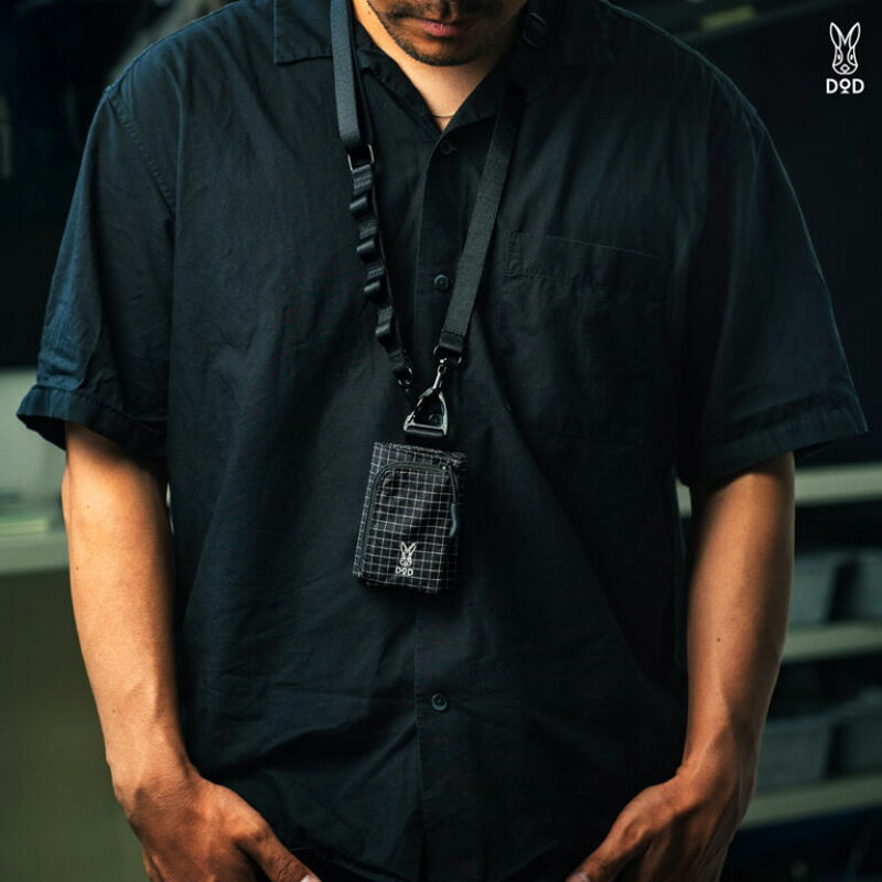 [DOD] ツォイツォイゼニーレ(BA185-BK)[ DOD 小銭入れ コインケース 財布 カード収納 耐久性 軽量 便利 雑貨 ギフト プレゼント 送料無料 ]