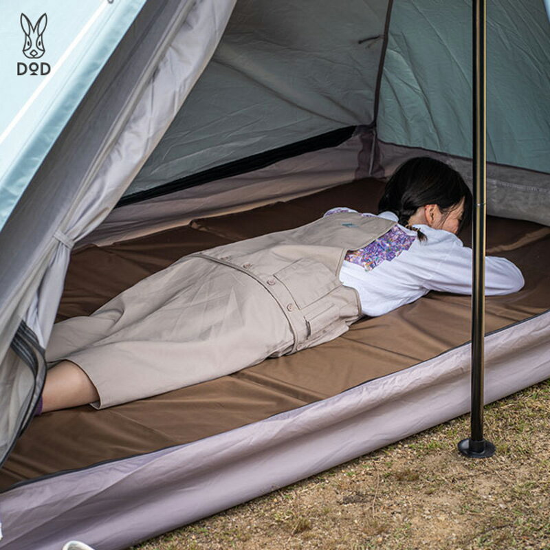 [DOD] ワンポールテント RX (M)用ハーフインナーテントセット( TN3-950-GY )[ DOD テント インナーテント キャンプ ソロ デュオ グランドシート アウトドア 送料無料 ]