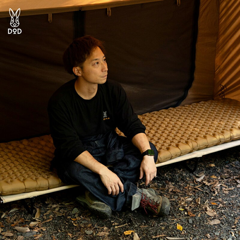 [DOD] シャダンダン[ DOD 枕 キャンプ用 コンパクト 持ち運び 大判サイズ ウェーブ形状 キャンプ ファミリー アウトドア 送料無料 ]