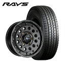 【ふるさと納税】MID WHEELS NITRO POWER H12 SHOTGUN バレルブラック x スタッドレスタイヤセット TOYOTA HIACE サ...