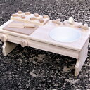 2位! 口コミ数「1件」評価「2」手作り木製 ままごとキッチンRHK-LX 座って遊べるテーブルサイズ 素材色