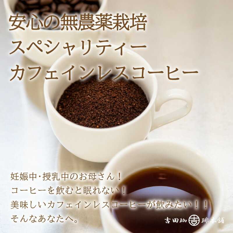 【ふるさと納税】 DA103　カフェインレスコーヒー スペシャリティー　バリ・アラビカ 神山 デカフェ100袋