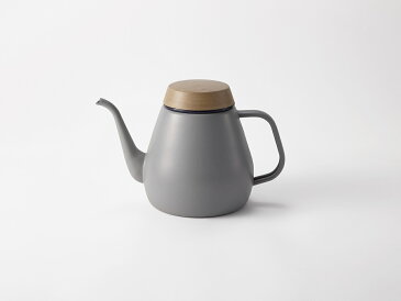 【ふるさと納税】DG125 ovject 琺瑯(ほうろう)コーティング ドリップケトル グレー