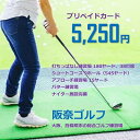 【ふるさと納税】ゴルフ練習場 阪奈ゴルフ プリペイドカード 5,250円分 利用可能【1602865】