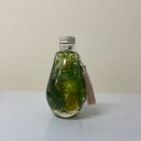 【ふるさと納税】No.141 ハーバリウム しずく型 グリーン / 【思いやり型返礼品】 インテリア ドライフラワー 送料無料 大阪府