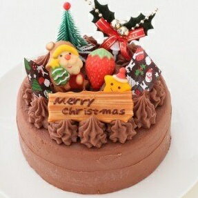 【ふるさと納税】クリスマス ケーキ クリスマスガナッシュ 5号ホール _0N37